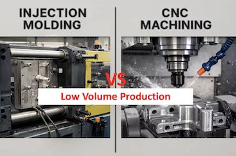 CNC Machining vs Injection Molding for Low-Volume Production