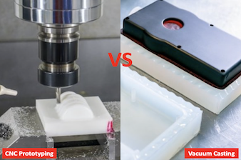 CNC Prototyping vs. Vacuum Casting