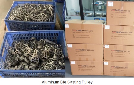 Aluminum Die Casting Pulleys