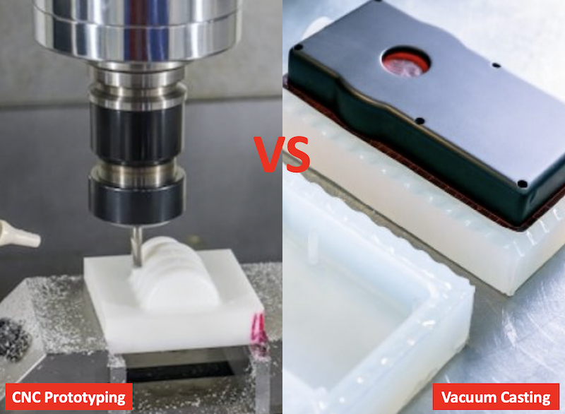 CNC Prototyping vs. Vacuum Casting