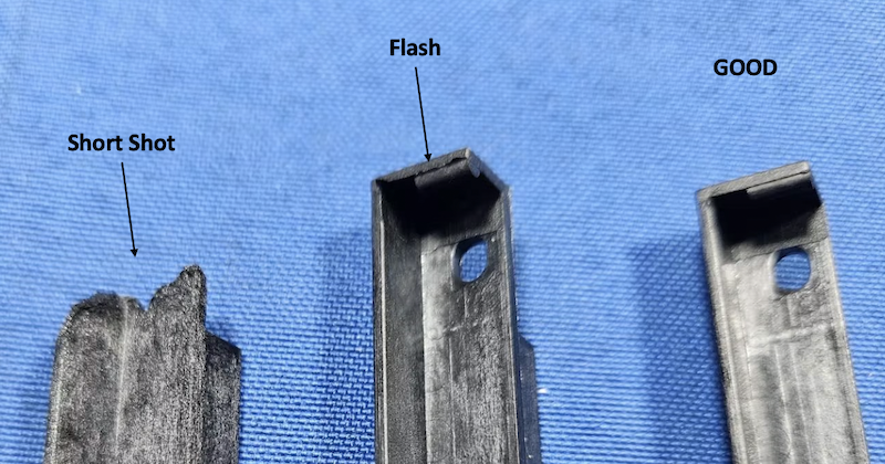 Short Shot vs. Flash